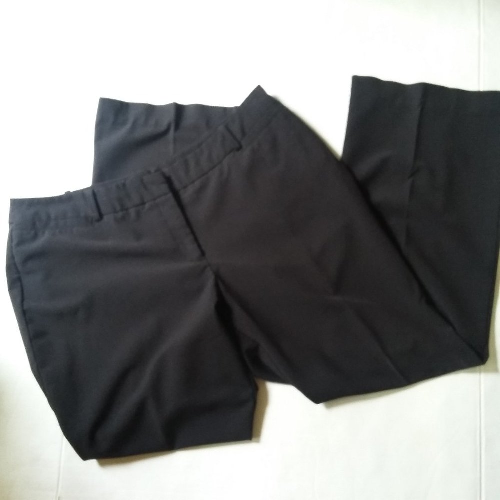 Worthington black curvy fit trousers